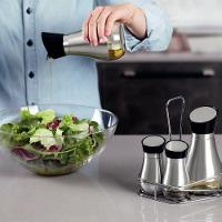 Conjunto Galheteiro Tramontina Realce 61119200 Em Vidro E Aço Inox único - 6