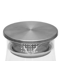 Jarra De Vidro Borossilicato Tramontina 61227680 1,8l Com Tampa Em Aço Inox - 3