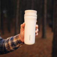 Copo Térmico Tramontina 6164948 460ml Com Bocal 360° Bege - 7