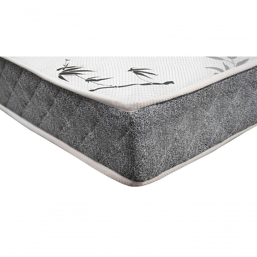 Colchão Viúva 128 Miller - 100% Espuma - D33 Cinza 14x128x188 - 4