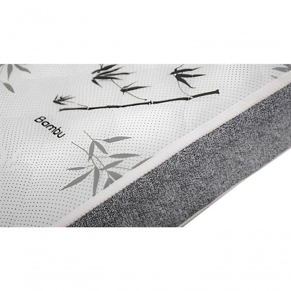 Colchão Viúva 128 Miller - 100% Espuma - D33 Cinza 14x128x188 - 6