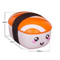 Luminária 3d Kawaii Sushi - Iluminação Decorativa Para Quarto E Escritório - 3