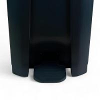 Lixeira Pedal 100l Para Ambientes Externos - Cinza Sofisticado E Prático - 3