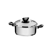 Caçarola Tramontina Solar Baquelite Rasa Em Aço Inox Fundo Triplo Com Tampa Alças De Baquelite 20 Cm Tramontina - 6