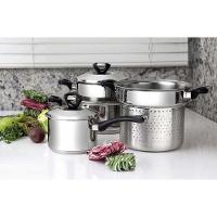 Caçarola Tramontina Solar Baquelite Rasa Em Aço Inox Fundo Triplo Com Tampa Alças De Baquelite 20 Cm Tramontina - 7