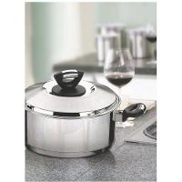 Caçarola Tramontina Solar Baquelite Rasa Em Aço Inox Fundo Triplo Com Tampa Alças De Baquelite 20 Cm Tramontina - 10