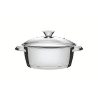 Caçarola Rasa Tramontina Allegra Em Aço Inox Com Fundo Triplo 24 Cm 4,2 L Tramontina - 1