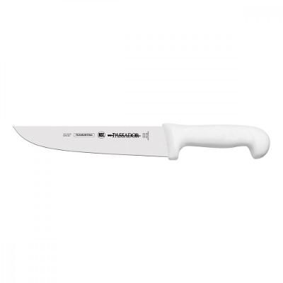 Faca Passador 10 Tramontina Profissional Com Lamina Em Aço Inox E Cabo Em Polipropileno Branco