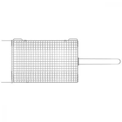 Grelha Tramontina Churrasco Em Aço Inox 75,5 X 27 Cm