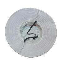 Chapéu Australiano Pescador Canavieiro Respirável Protetor Solar Pesca Trilha Camping Cinza - 2