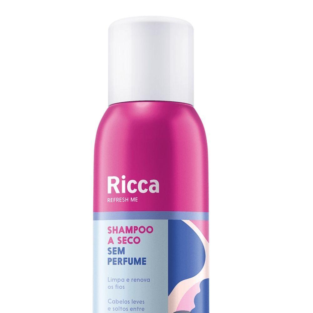 Kit Ricca Shampoo A Seco Sem Perfume 150ml 2 Unidades - 3