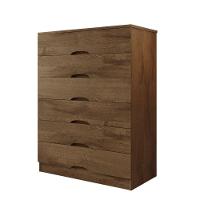 Cômoda 6 Gavetas Sevilha Mademarcs Brauna - 1