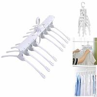Cabide Organizador Magico 8 Em 1 Triplica Guarda Roupa Multiplica Espaco Giratorio - 3