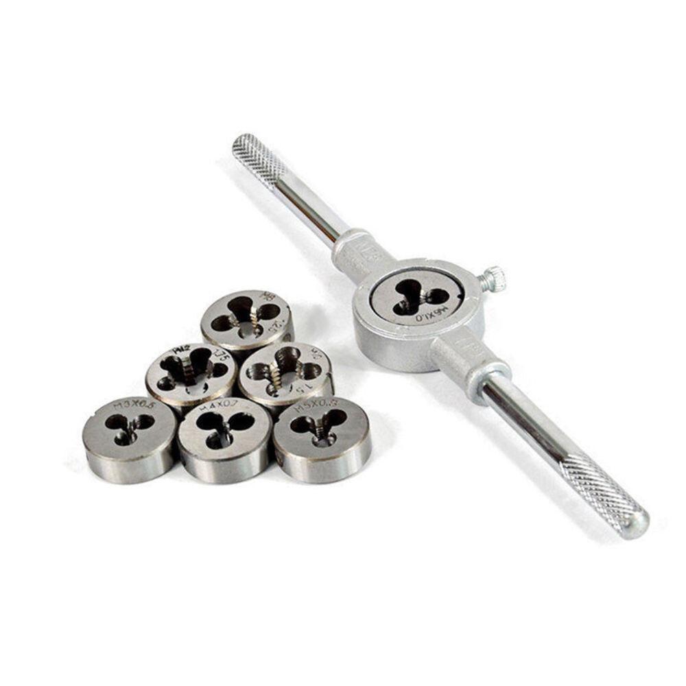 Jogo De Tarraxa Chave Macho Com 8 Pecas Cossinetes Para Roscas Profissional - 4