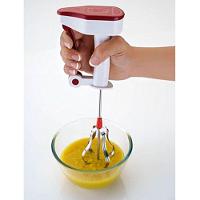 Batedeira Portatil Manual Liquidificador Mixer Giratorio Camping Praia Viagem Misturador De Massa - 3