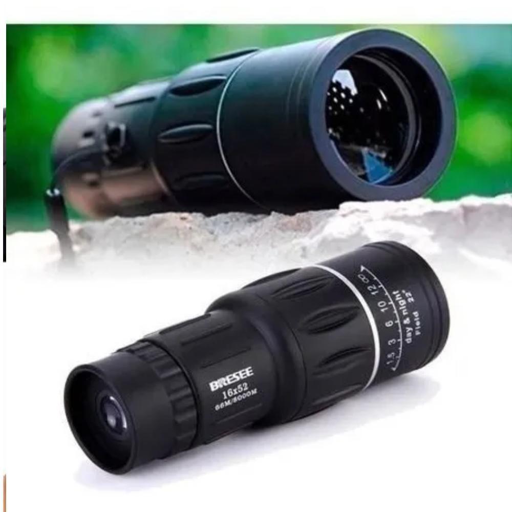 Binoculo Monoculo Longo Alcance 8km Tatico Luneta Visao Noturna Telescopio Espiao - 4