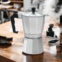 Cafeteira Italiana Grande 12 Xicaras Cafe Expresso Long Manual Moka Premium Em Aluminio Camping Coffe 600ml