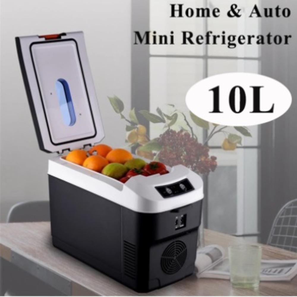 Cooler Eletrico Completo 12v 220v Mini Geladeira Frigobar Portatil 10l Casa Carro Aquece Resfria Refrigerador 2 Em 1 - 2
