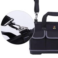 Bolsa Ferramentas Maleta Fundo Borracha Mala Profissional Reforcada 14 Bolsos Eletricista - 3