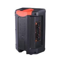 Caixa Som Amplificada Bluetooth Radio Microfone Controle Karaoke Amplificador Chao Led Fm Usb Dc Tf Auto Falante Portati - 8