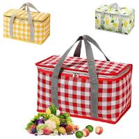 Bolsa Termica Portatil 12l Cesta Dobravel Bolsa Cooler Saco Piquinique Impermeavel Ecologica Viagem Camping - 1