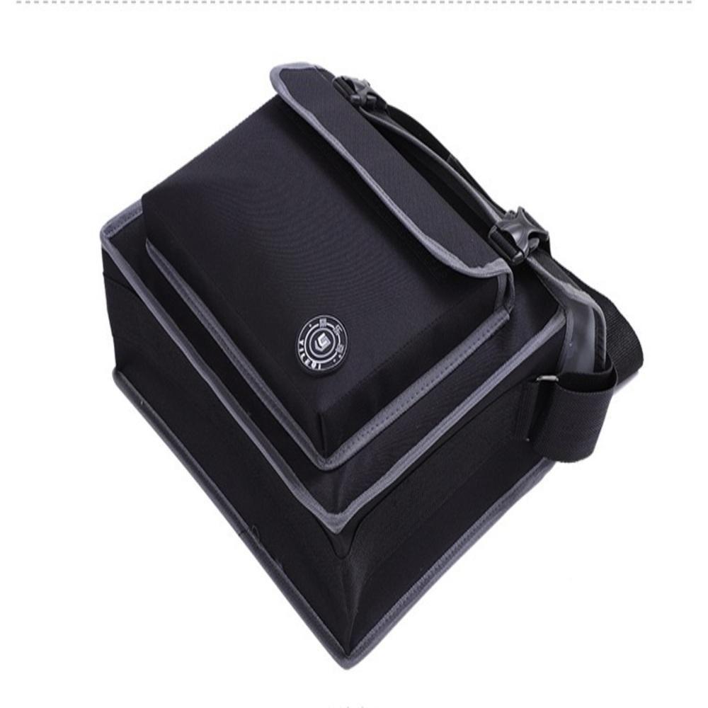 Bolsa Porta Ferramentas Mochila Eletricista Mala Dupla Maleta Ombro Pedreiro Organizador Reforcado - 1