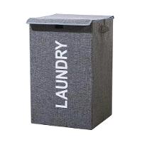 Cesto Roupa Suja Organizador Multiuso Dobravel Roupeiro Lavanderia Quarto Banheiro Com Tampa - 6