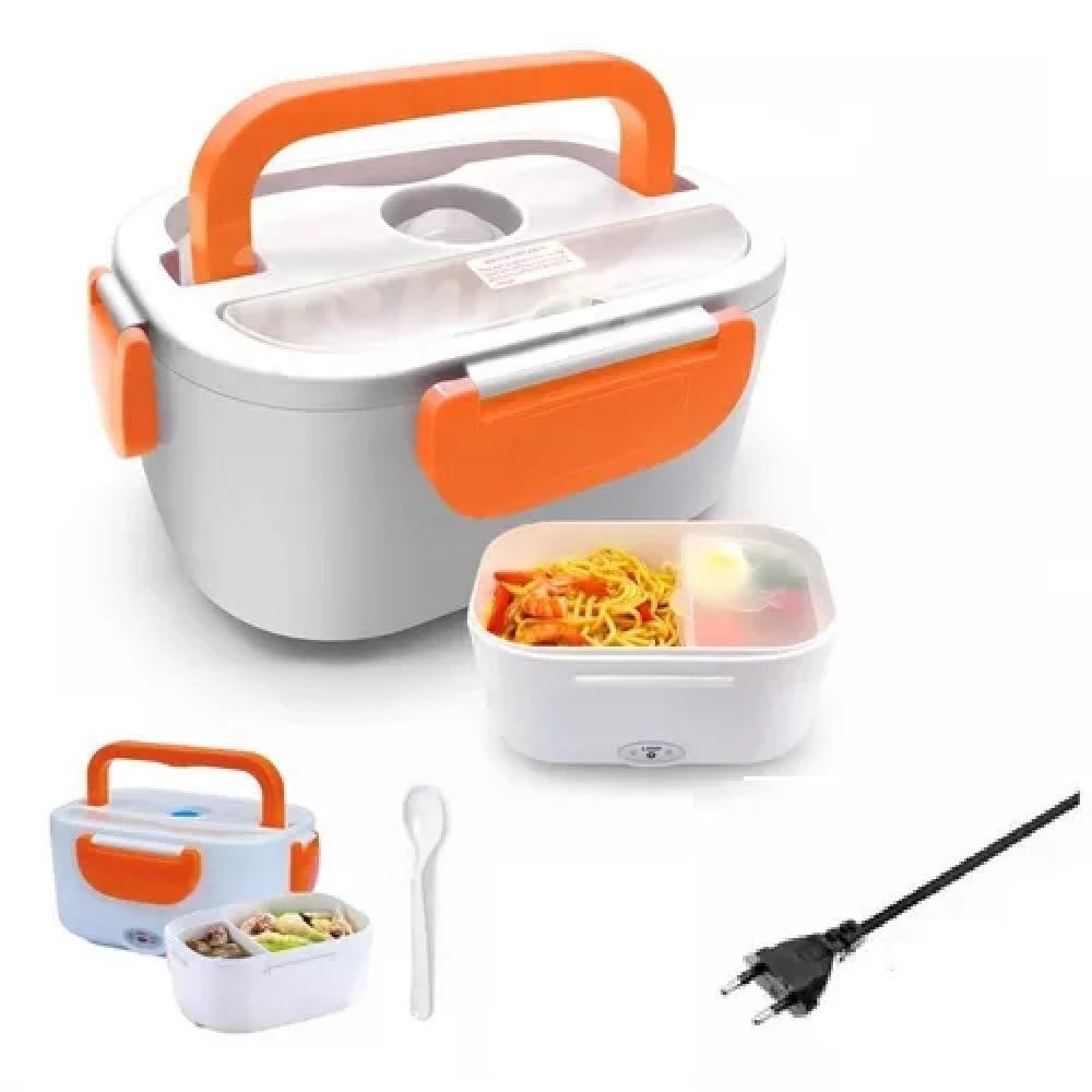 Marmita Eletrica Automatica Bivolt Casa Escritorio Lancheira Termica Domestica Com Divisorias Lunch Box 110v 220v - 3