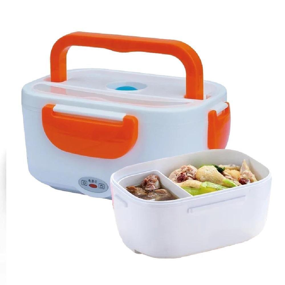 Marmita Eletrica Automatica Bivolt Casa Escritorio Lancheira Termica Domestica Com Divisorias Lunch Box 110v 220v - 5