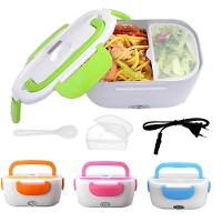 Marmita Eletrica Automatica Bivolt Casa Escritorio Lancheira Termica Domestica Com Divisorias Lunch Box 110v 220v - 1