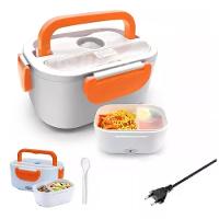 Marmita Eletrica Automatica Bivolt Casa Escritorio Lancheira Termica Domestica Com Divisorias Lunch Box 110v 220v - 3