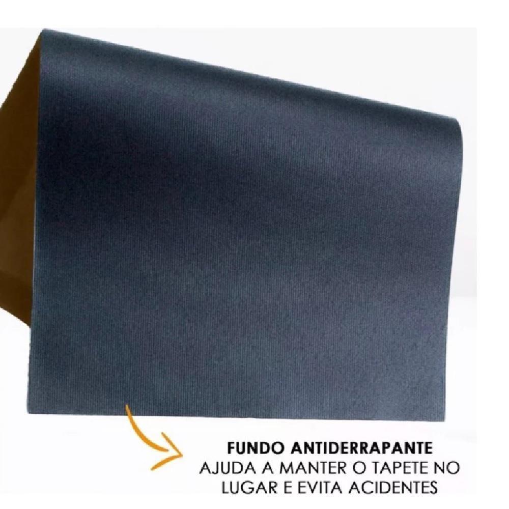 Tapete Entrada Macio Antiderrapante Bem Vindo Decorativo Casa Escritorio Pvc Luxo Preto - 5