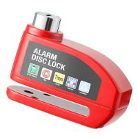 Cadeado Trava Disco Moto Bike Alarme Sirene Sonoro Freio Aluminio Chave Tetra - 3