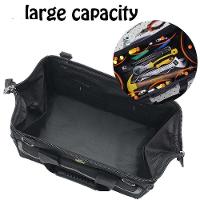 Bolsa Ferramentas Mochila Eletricista Mala Maleta Ombro 13 Bolsos Organizador Reforcado Multiuso - 2