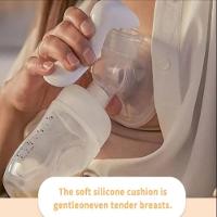 Extrator Leite Materno Bomba Mamadeira Tira Leite Extratora Mama Coletor Alimento Manual Bebe Bpa Free Portatil - 4