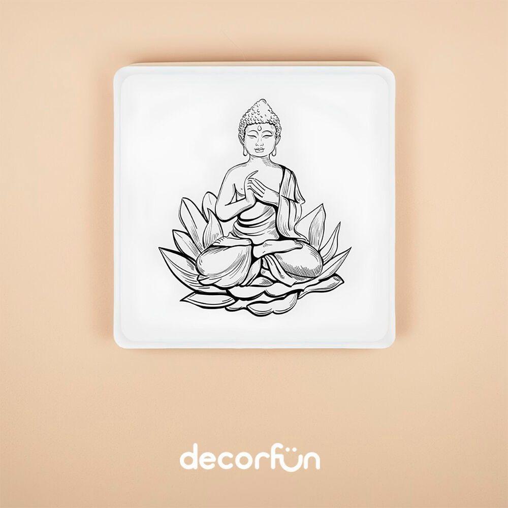 Luz Do Budha: Luminária Usb Slim Para Paz E Relaxamento Em Ambientes Elegantes - 5