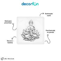 Luz Do Budha: Luminária Usb Slim Para Paz E Relaxamento Em Ambientes Elegantes - 2