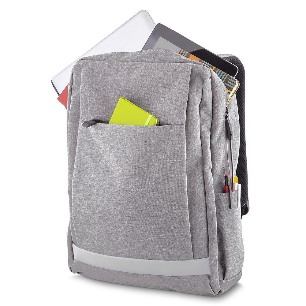 Mochila Slim Branca: Elegância E Praticidade Para Seu Notebook E Acessórios Diários - 1