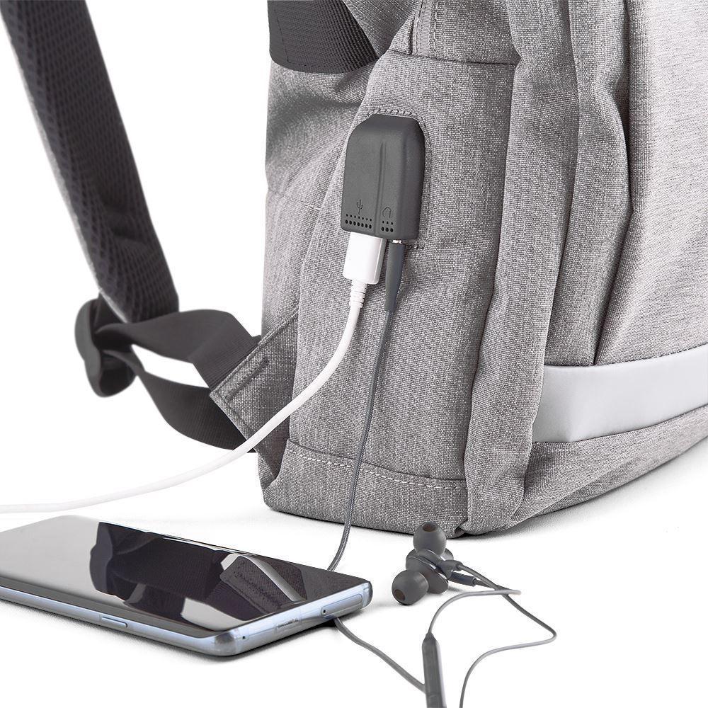 Mochila Slim Branca: Elegância E Praticidade Para Seu Notebook E Acessórios Diários - 2