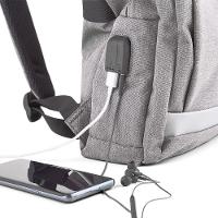Mochila Slim Branca: Elegância E Praticidade Para Seu Notebook E Acessórios Diários - 2
