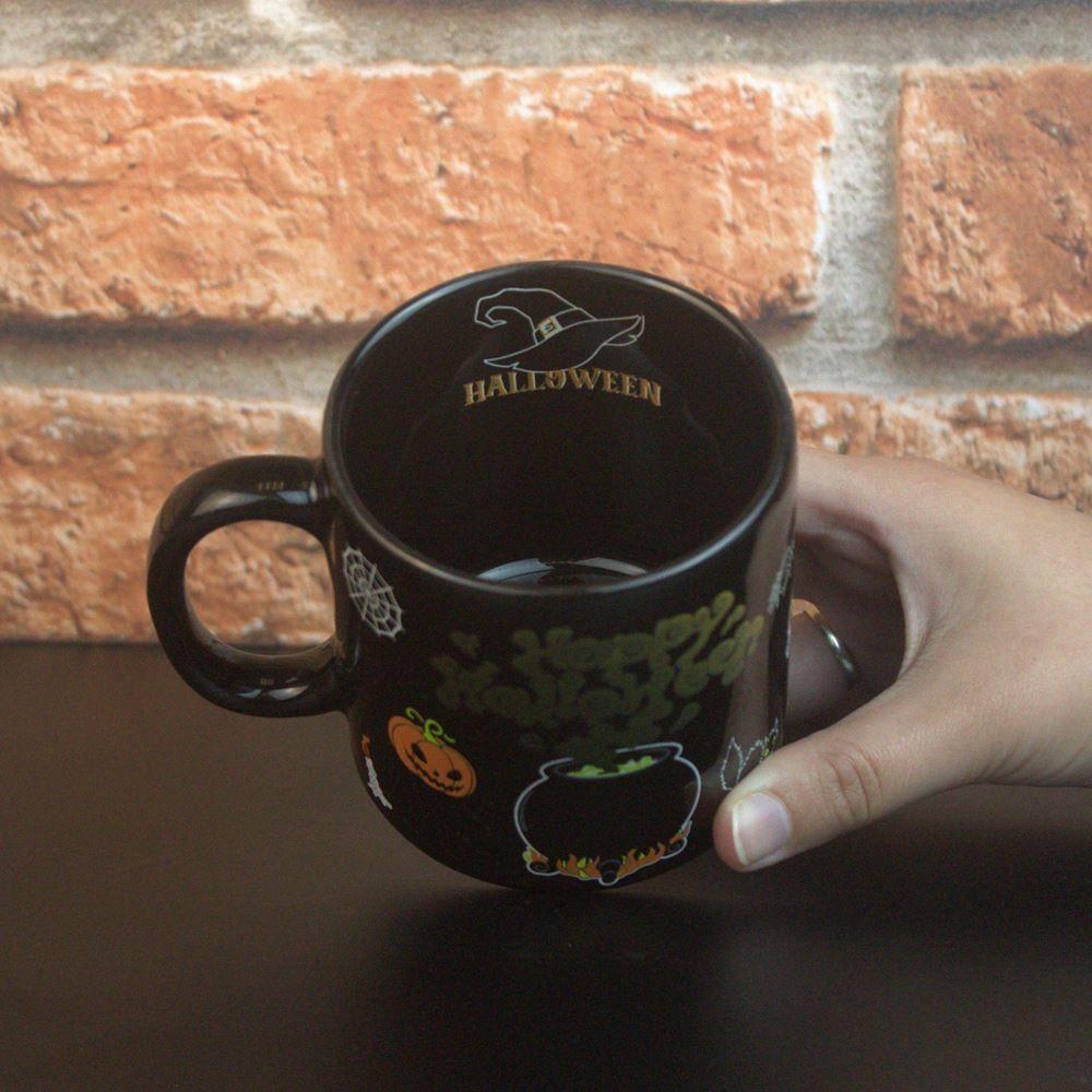 Caneca Mágica De Halloween - A Magia Que Transforma Suas Bebidas Quentes Em Diversão! - 2