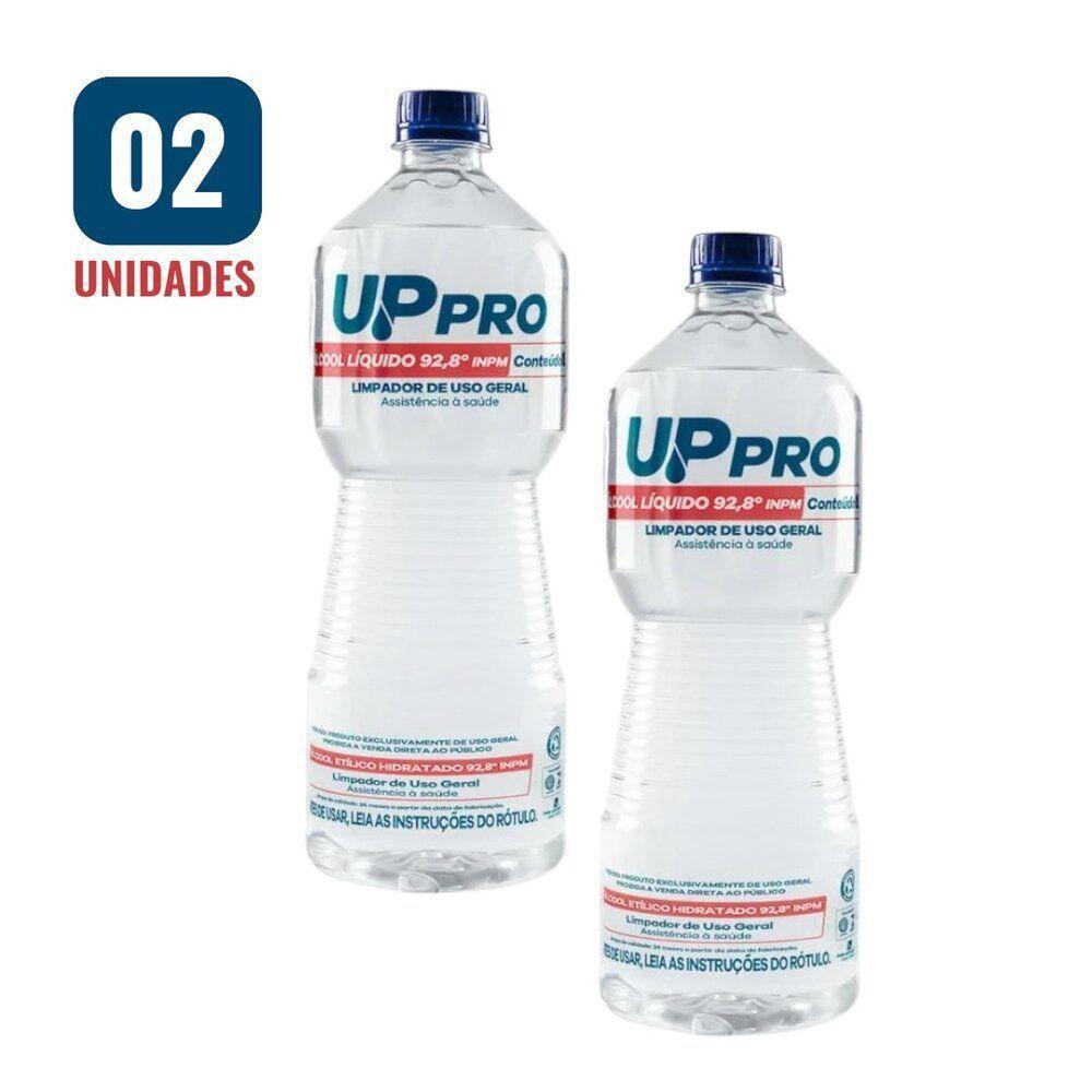 Desinfetante Líquido 92,8° - Limpeza Pesada E Rápida Evaporação, 1l - Kit Com 2 Unidades - 1