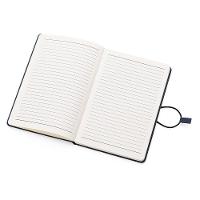 Caderno Elegante Cinza Com Capa Sintética E Fechamento Seguro Para Anotações - 3