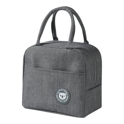 Bolsa Térmica Elegante Em Alumínio Cinza - Praticidade E Sofisticação Para Refeições