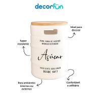 Banco Elegante Barril De Açúcar Com Tampo De Madeira Para Ambientes Externos - 5