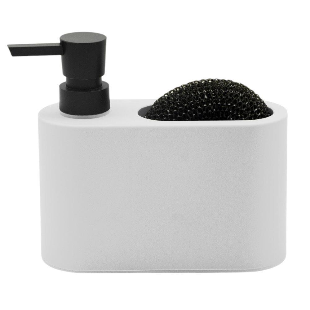 Suporte Moderno Para Limpeza: Detergentes E Esponjas Organizados Com Estilo - 1