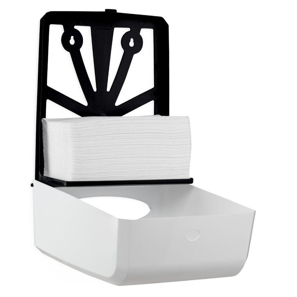 Dispenser De Toalhas 1-3d Preto E Branco - Sofisticação E Estilo Para Seu Espaço - 2