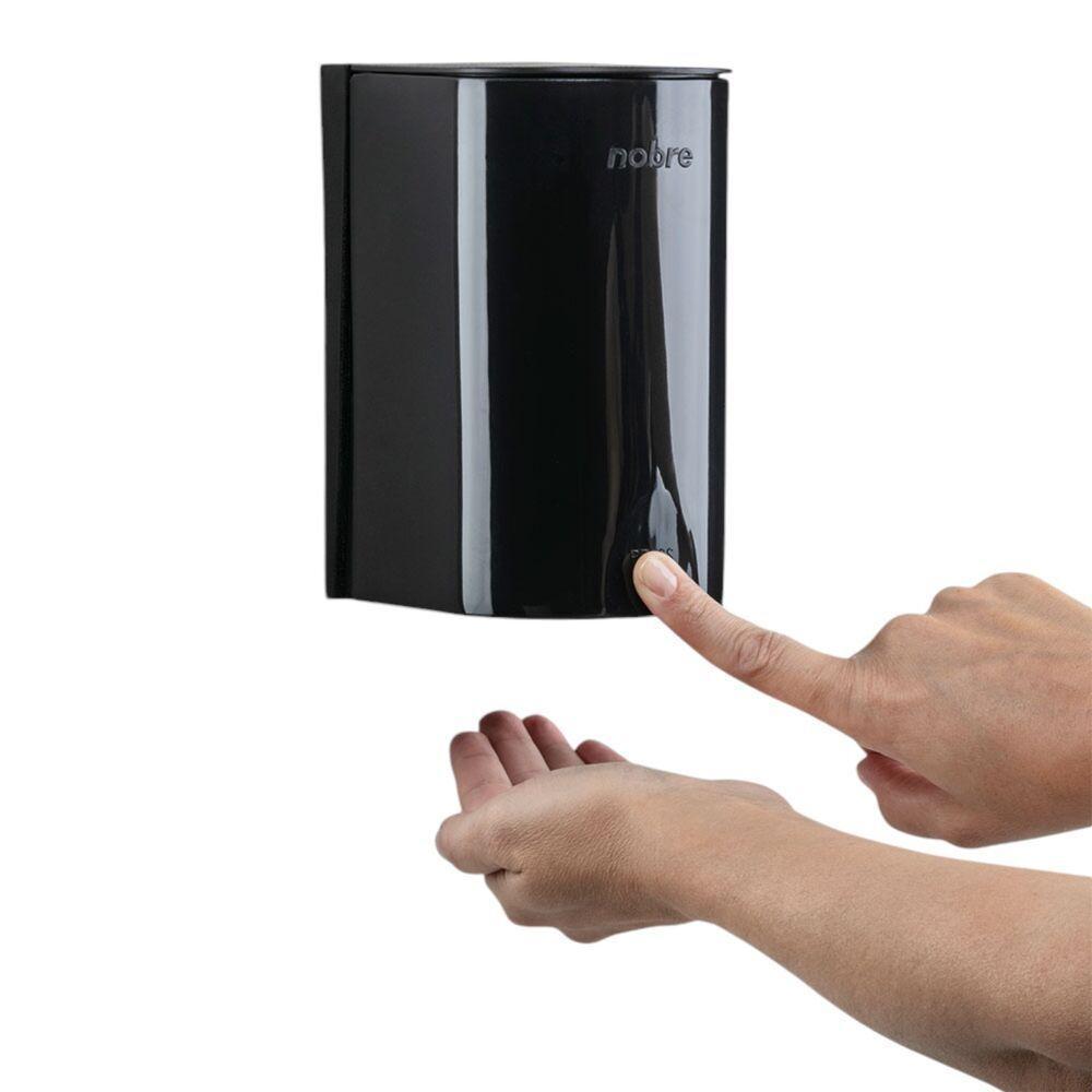 Dispenser De Sabonete Espuma 500ml - Sofisticação E Praticidade Em Preto Moderno - 1