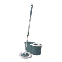 Mop Rotatório Estiloso Azul Petróleo 9l Com Balde E Cesto - Limpeza Prática E Elegante - 5