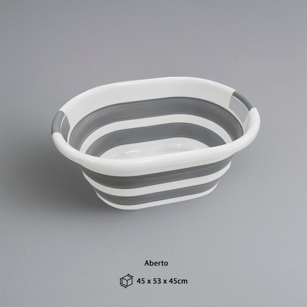 Cesto Organizador Retrátil Para Roupas – Estilo E Praticidade Para Sua Casa E Viagens - 2